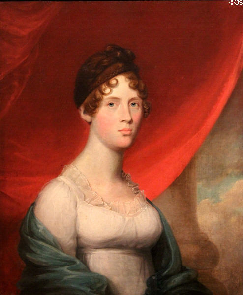 Lady Croke portrait (1808) by Robert Field at National Gallery of Canada. Ottawa, ON.