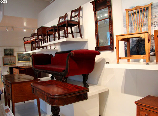 Furniture of Newfoundland at Royal Ontario Museum. Toronto, ON.