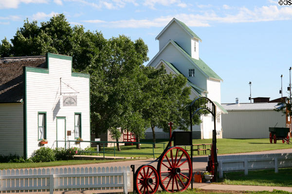 Open air Doc's Town heritage village. Swift Current, SK.
