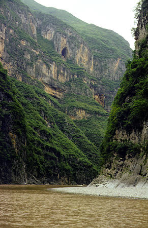 Three small gorges on Yangtze. China.
