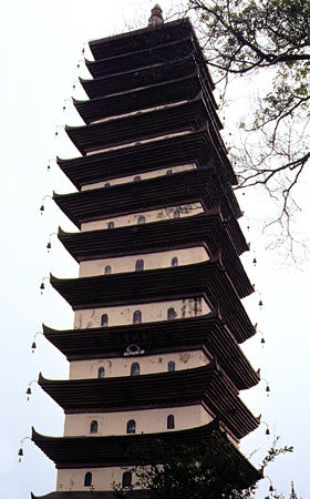 Pagoda in Chengdu. China.