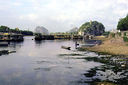 Li River in Kweilin. China.