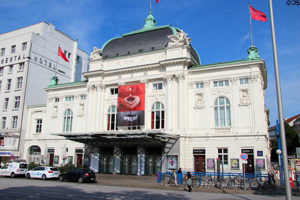 German Theater (Deutsches Schauspielhaus) (1899-1900) in St Georg Quarter behind main rail station. Hamburg, Germany. Architect: Ferdinand Fellner, Hermann Helmer.