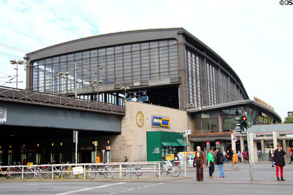 Berlin Zoologischer Garten railway station. Berlin, Germany. Architect: Fritz Hane.