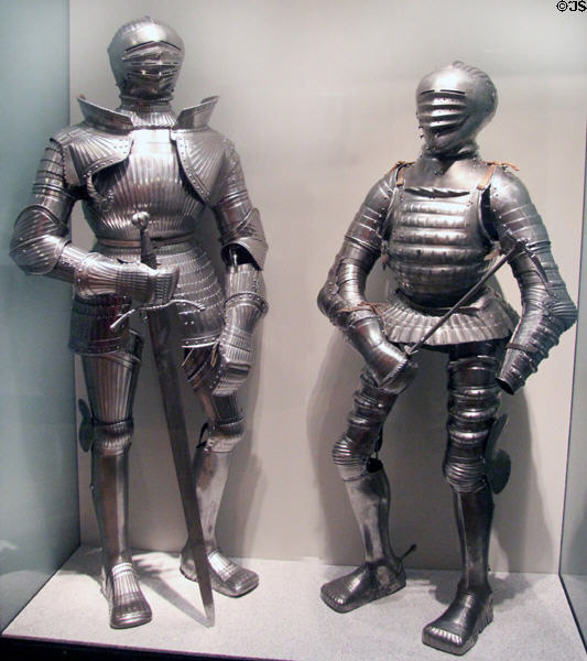 German armor (c1515-30) at German Historical Museum. Berlin, Germany.