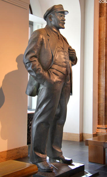 Sculpture of Lenin at German Historical Museum (former DDR history museum). Berlin, Germany.