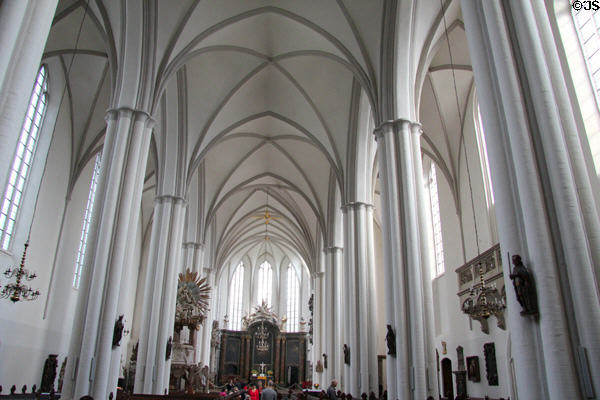Interior of St Mary's Church. Berlin, Germany.