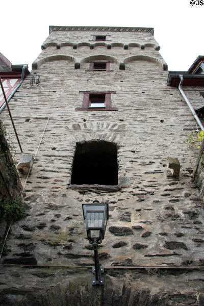 Ancient tower fortification. Bacharach, Germany.