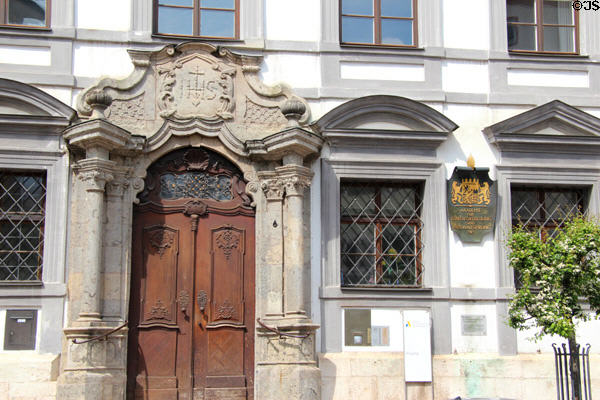 Academy for teacher training was built (1731-8) as a Jesuit college. Dillingen, Germany.