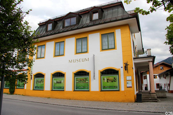 Oberammergau Museum building (Dorfstrasse 8). Oberammergau, Germany.