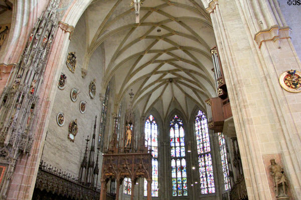 Chancel of Ulm Münster. Ulm, Germany.
