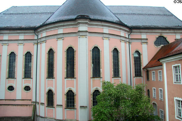 Early Neo-classicist library design of Kloster Wiblingen. Ulm, Germany.