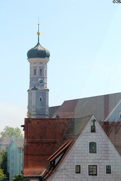 Holy Trinity Church (1617-21), after WWII destruction, dome restored to original form (1977). Ulm, Germany.