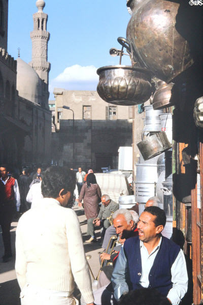 Market scene in Cairo. Egypt.