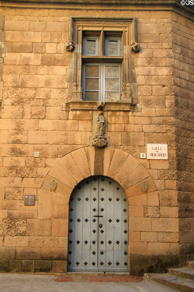 Hospital de Santa Magdalena from Catalonia at Poble Espanyol (1929 replica). Barcelona, Spain.