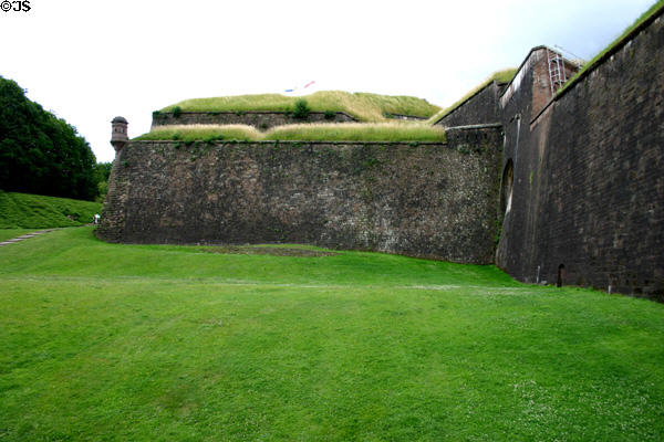 City defense walls (1625, 1687). Belfort, France.