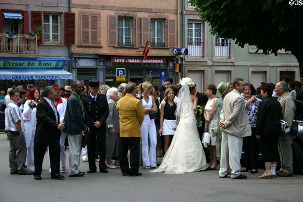 Wedding at Town Hall. Belfort, France.