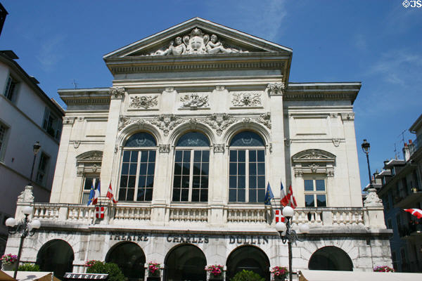 Charles Dullin Theater & opera house (19thC). Chambéry, France.