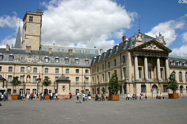 Court of Honor (17thC) of Palace of Dukes of Burgundy (Palais des Ducs). Dijon, France.