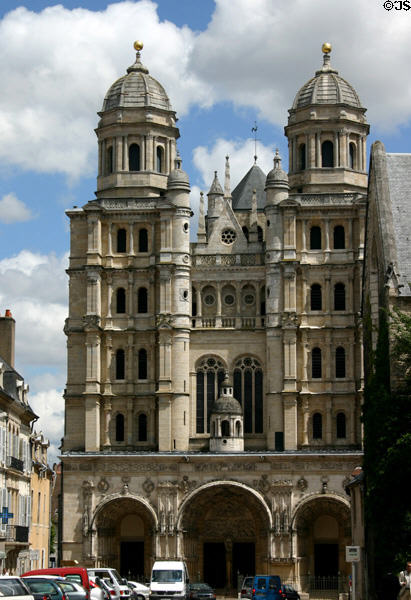 St Michel (15th-17thC) church. Dijon, France. Style: Flamboyant Gothic & Renaissance.