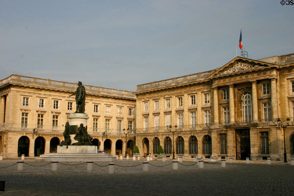 Place Royale. Reims, France.