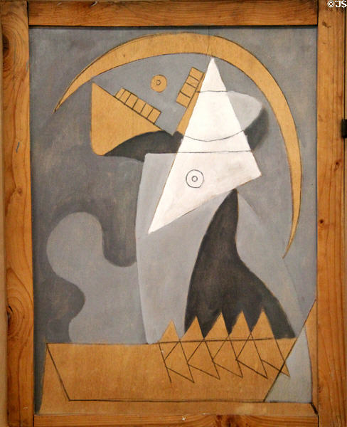 Figure painting (1930) by Pablo Picasso at Picasso Museum. Paris, France.
