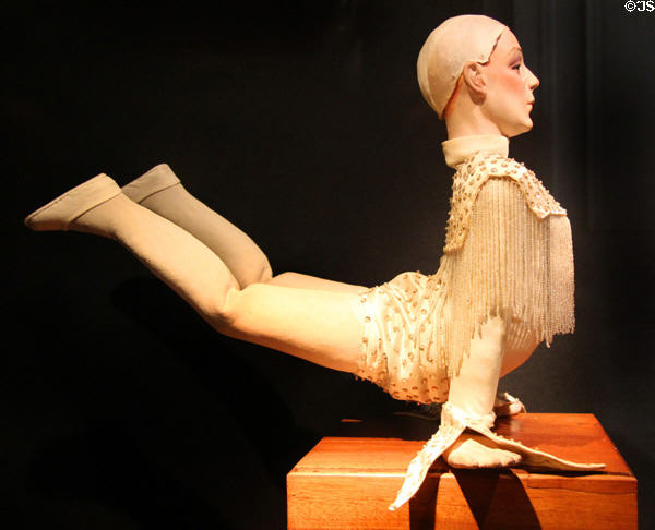 Automated acrobat (1934) by Decamps at Arts et Metiers Museum. Paris, France.