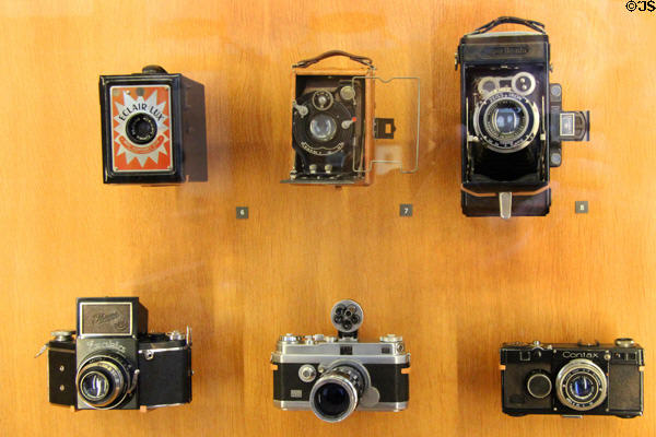 Camera (1930s-50s) at Arts et Metiers Museum. Paris, France.