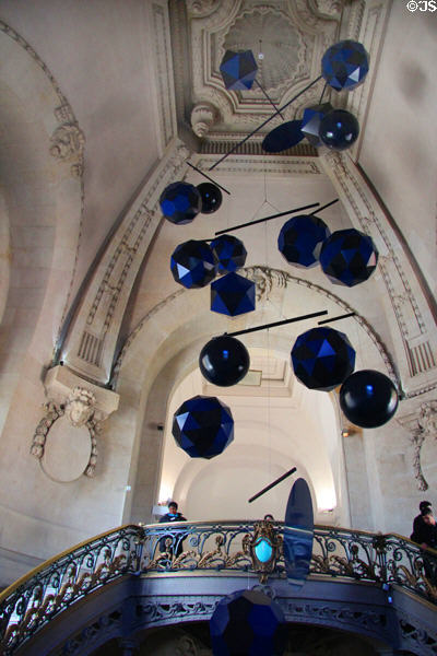Art installation & interior architecture of Grand Palais. Paris, France.