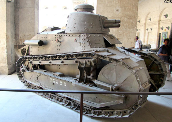 Renault FT17 tank (1918) at Army Museum at Les Invalides. Paris, France.