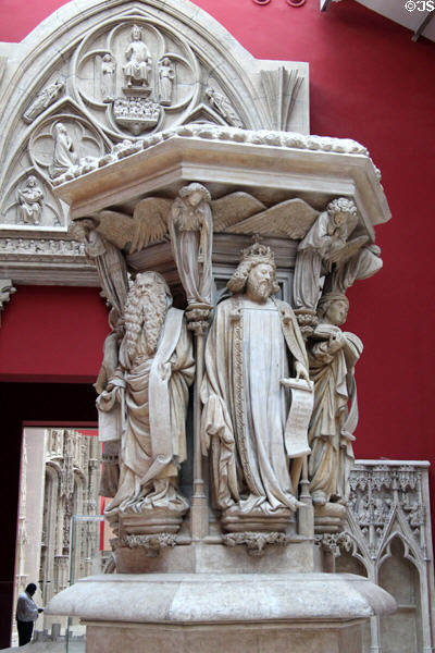 Cast of well of Moses from Dijon (1395-1405) at Musée des Monuments Français. Paris, France.