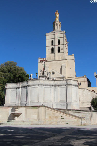 Cathédrale Notre-Dame des Doms d'Avignon (12th, 14th & 17thC). Avignon, France.