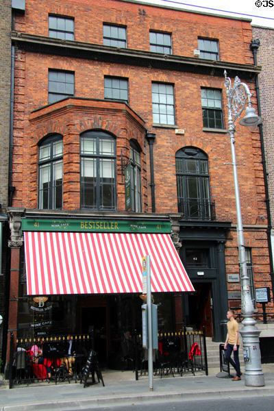 Bestseller wine cafe (41 Dawson St.). Dublin, Ireland.