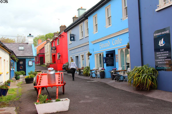 Typical streetscape in Dingle. Dingle, Ireland.