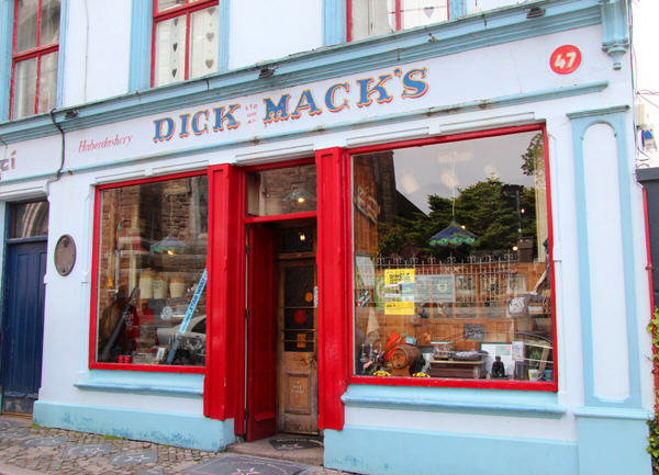 Dick Mack's pub , once a leather shop, in Dingle. Dingle, Ireland.