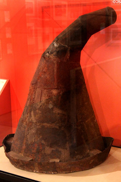 Phrygian cap (1799) symbol of French Revolution at Risorgimento Museum. Turin, Italy.