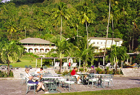 The Jalousie Hilton Resort near Soufrière. St Lucia.