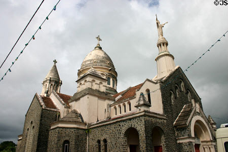 Sacre Coeur in Balata modeled after Sacre Coeur in Pars. Martinique.