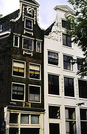 Buildings on Herengracht. Amsterdam, Netherlands.