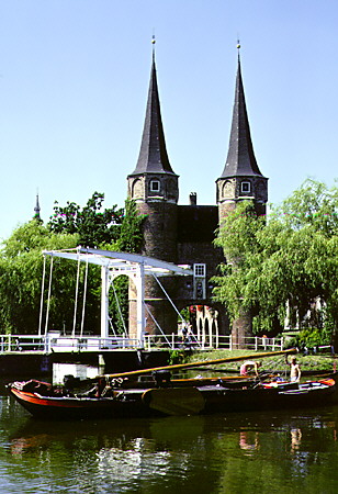Delft Oostpoort. Delft, Netherlands.