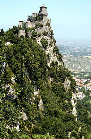 Walls of San Marino.