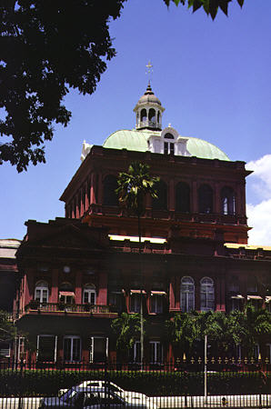 Red House of the Parliament in Port of Spain. Trinidad and Tobago.