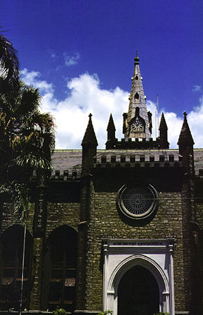 Port of Spain's Holy Trinity Cathedral. Trinidad and Tobago.
