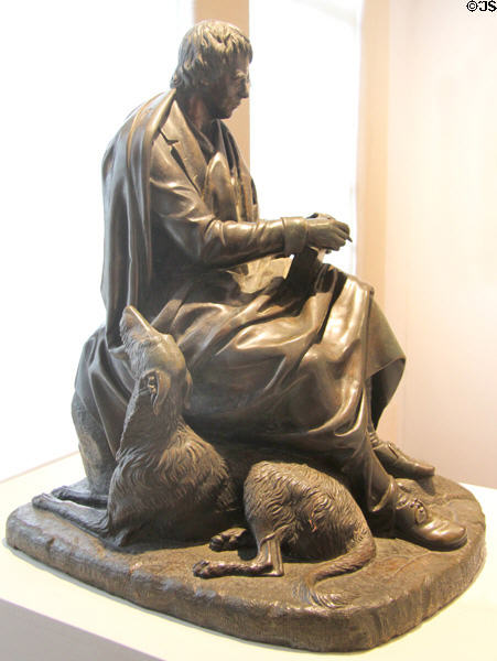 Model for Sir Walter Scott Monument by Sir John Steell at Edinburgh City Art Centre. Edinburgh, Scotland.
