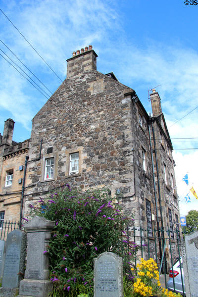 The Portcullis building (1787) (Castle Wynd) originally a school for boys. Stirling, Scotland.