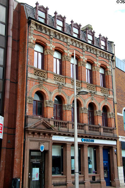 Barclays building (17 Castle Pl.). Belfast, Northern Ireland.
