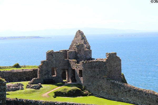Ruins of Dunluce Castle. Northern Ireland.