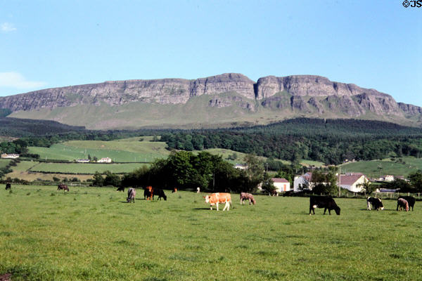 Binevenagh Cliffs near Magilligan. Northern Ireland.