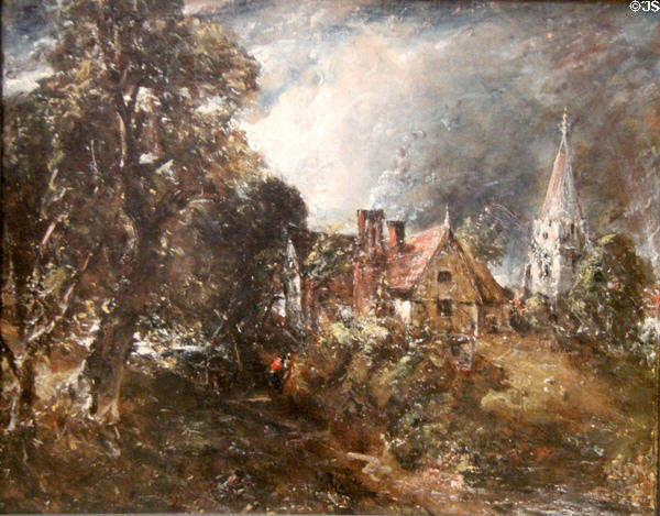 Glebe Farm painting (c1830) by John Constable at Tate Britain. London, United Kingdom.