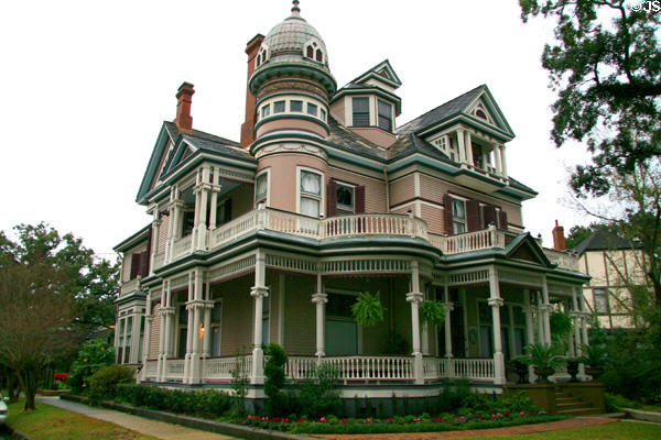 Henry Tacon House (1901) (1216 Government St.). Mobile, AL. Style: Queen Anne.